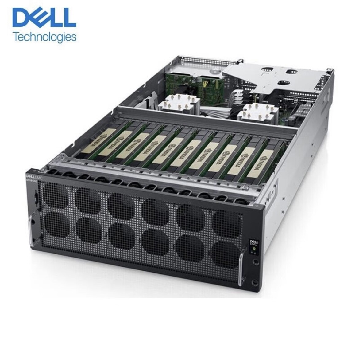 Dell DSS 8440 GPU Server + 480G SSD /2X6148 2.4GHz 20Core /16x DDR4 32G /4X2000W