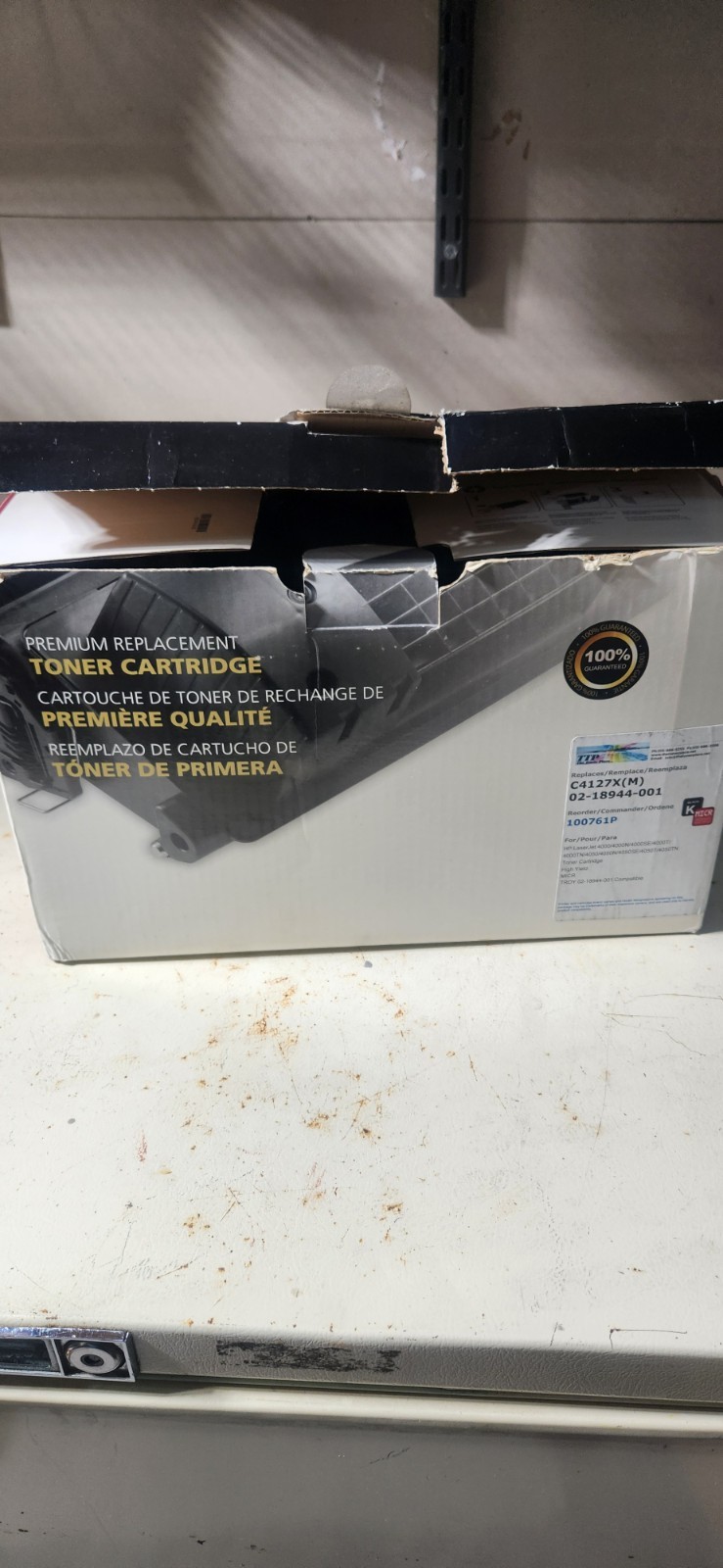 HP 4000 Series Laser Jet, high yield, MICR