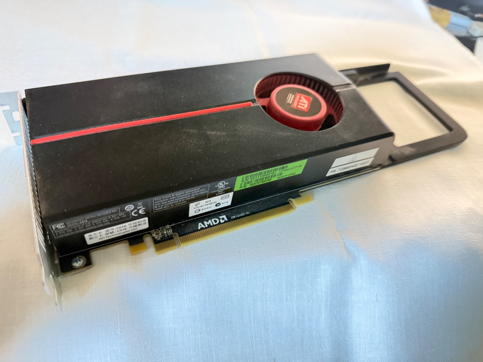 Lot of 2 AMD ATI Radeon HD 5770 1GB GDDR5 Graphics Card for Apple Mac Pro
