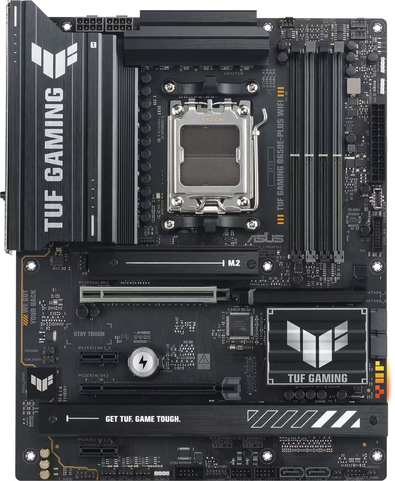 ASUS - TUF GAMING B650E-PLUS WIFI (Socket AM5) AMD B650 ATX DDR5 Wi-Fi 7 Moth...