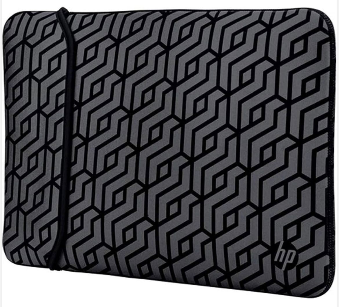 HP 14" Chroma CMF Geo Laptop Sleeve Gray Black SHR66AV