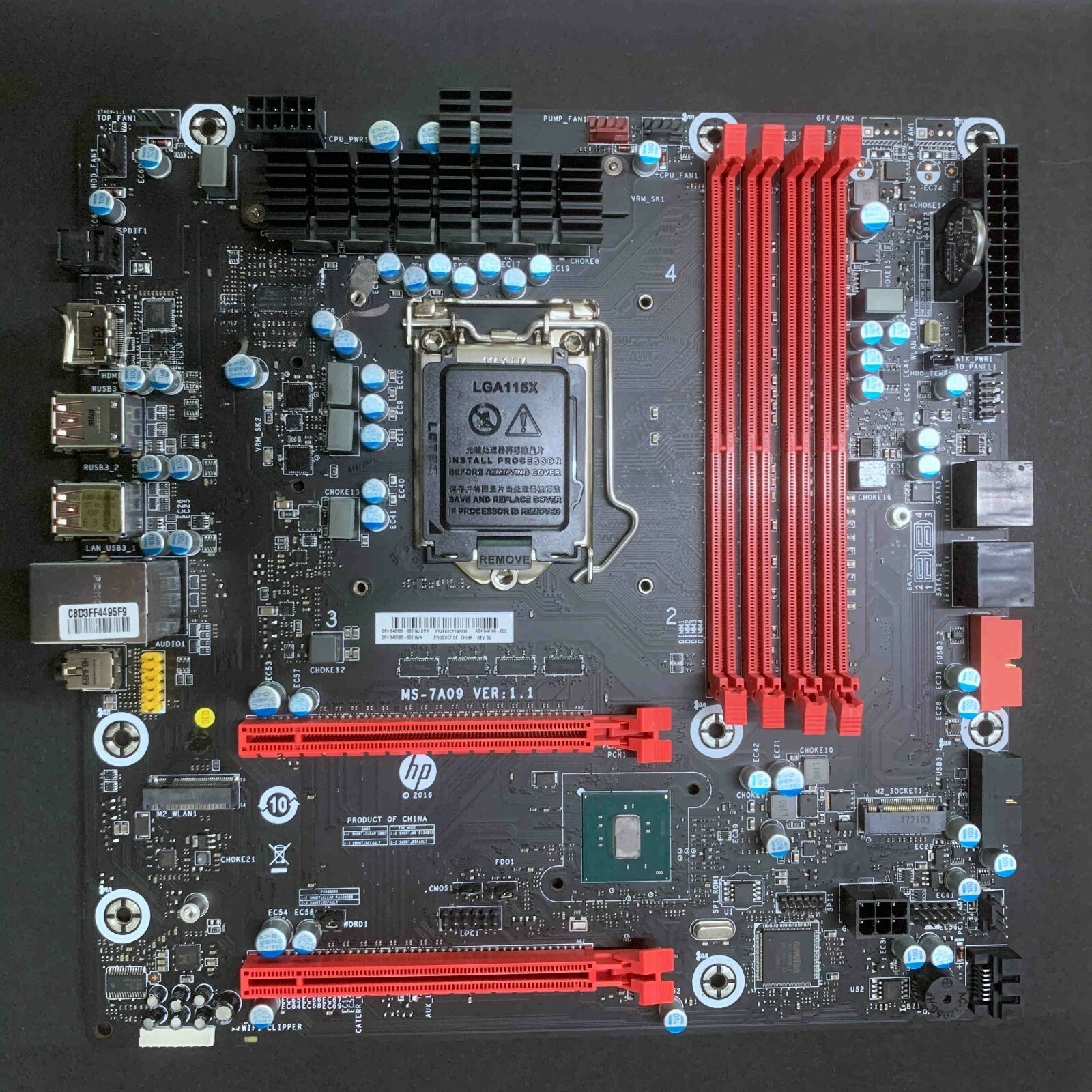 for HP Omen X 900-080na 900-114na 840106-002 Motherboard MS-7A09 Motherboard