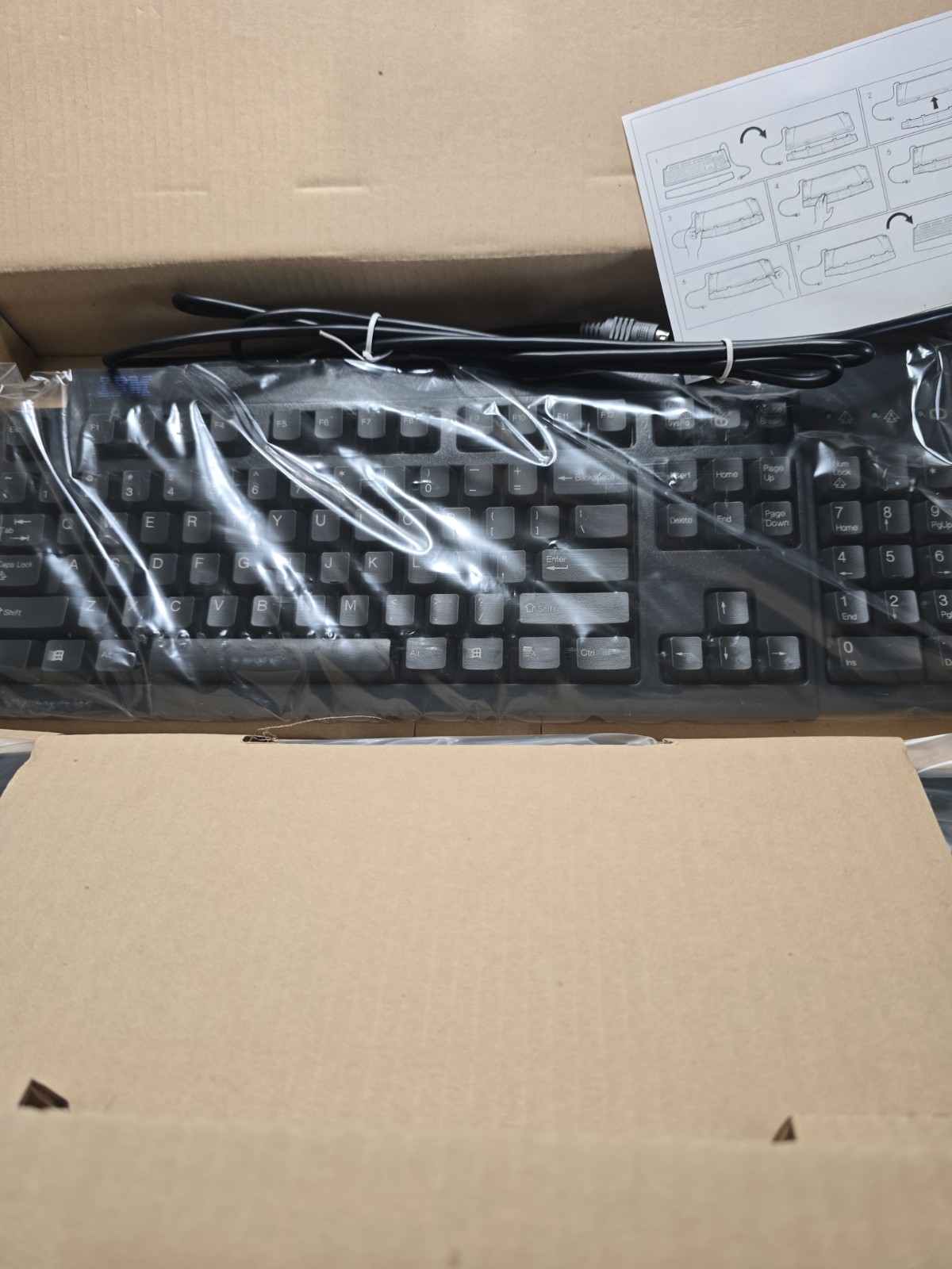 Vintage IBM KB-7953 Keyboard Wired NOS W/ Box 