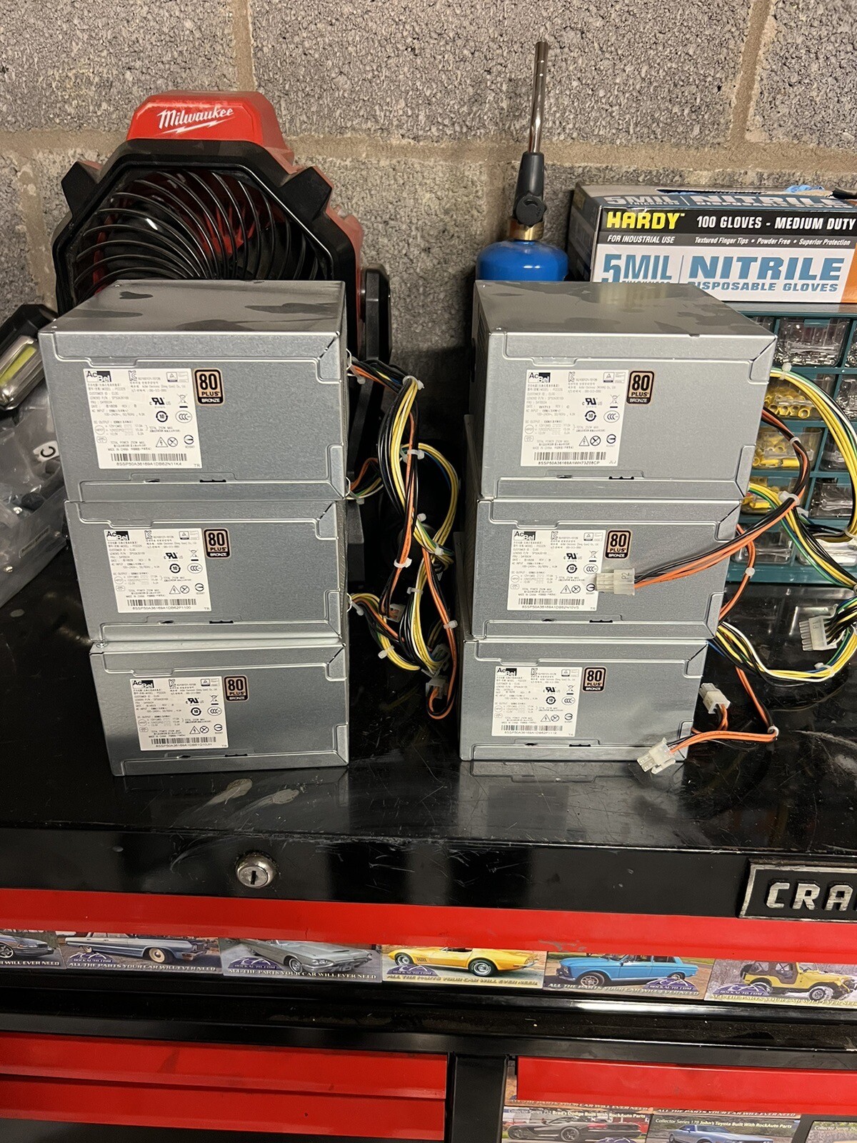 AcBel Lenovo ThinkStation 250W Desktop Power Supply PCE026 00PC736 SP50H29508