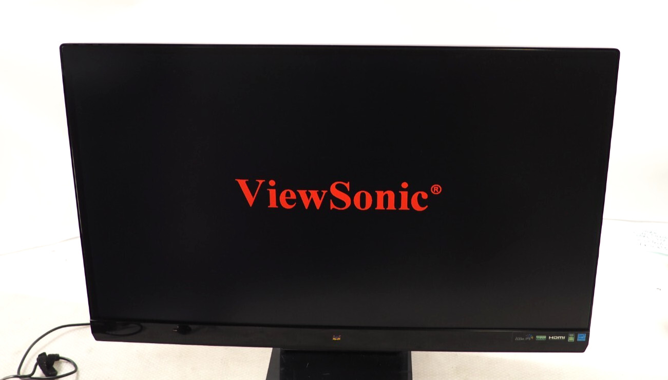 ViewSonic 27 inch 75Hz 1920x1080 IPS WFHD Monitor VX2770Smh HDMI DVI VGA NO PSU