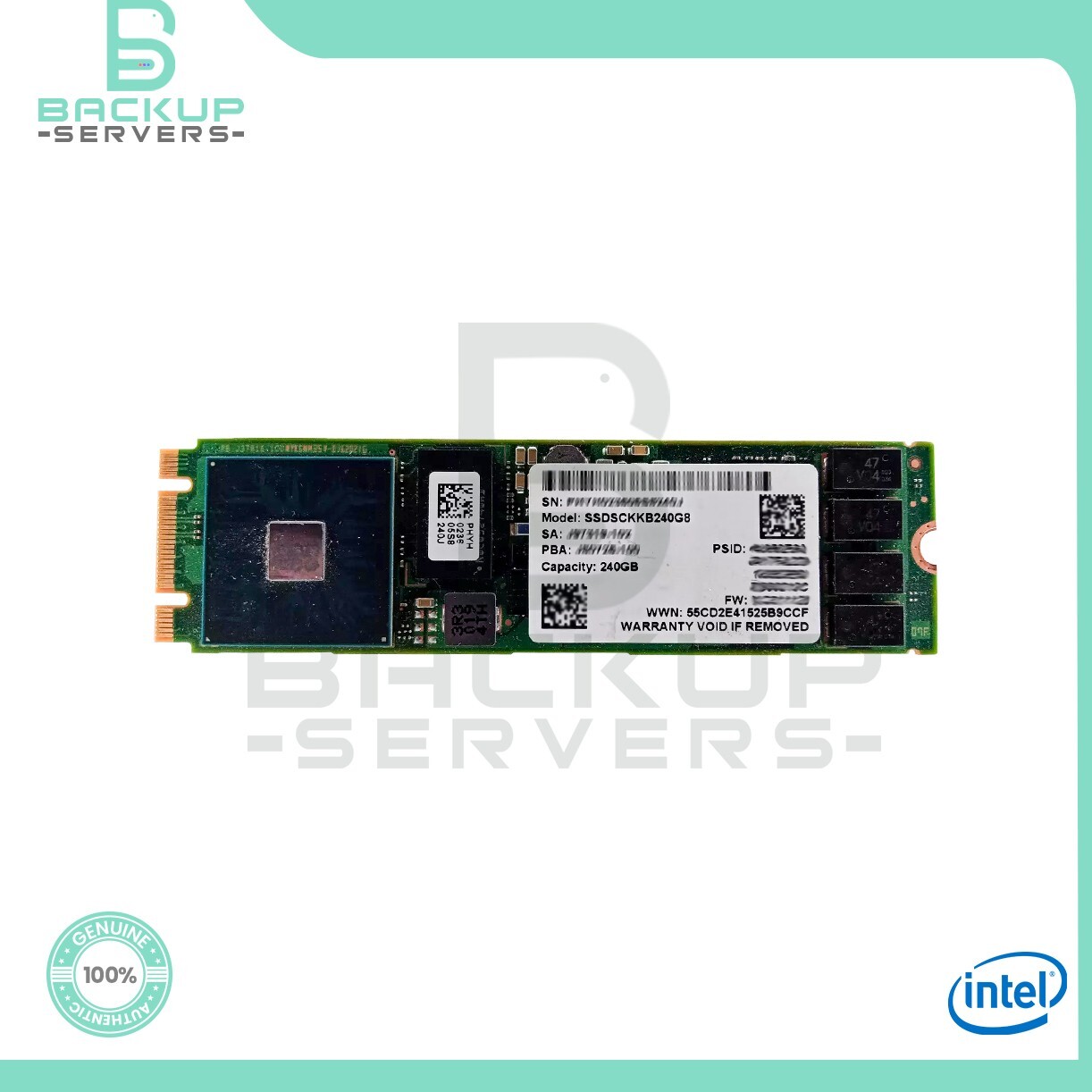 SSDSCKKB240G8 Intel D3-S4510 240GB 6Gbps TLC SATA M.2 2280 Solid State Drive