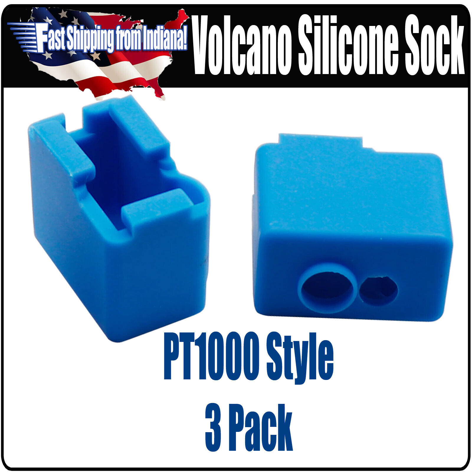 Volcano Heater Block Silicone Socks PT100 Style (V2), Heater Block Insulation
