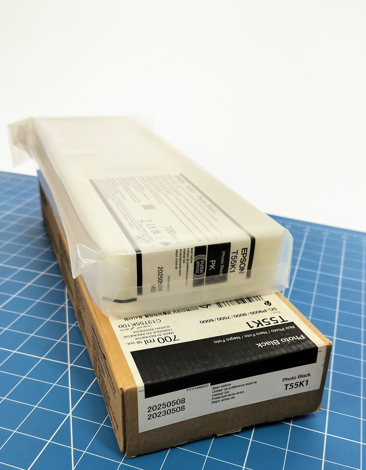 *NEW* Epson Genuine Sealed Photo Black Inks T55K1 700ml C13T55K100 Exp. 05/25