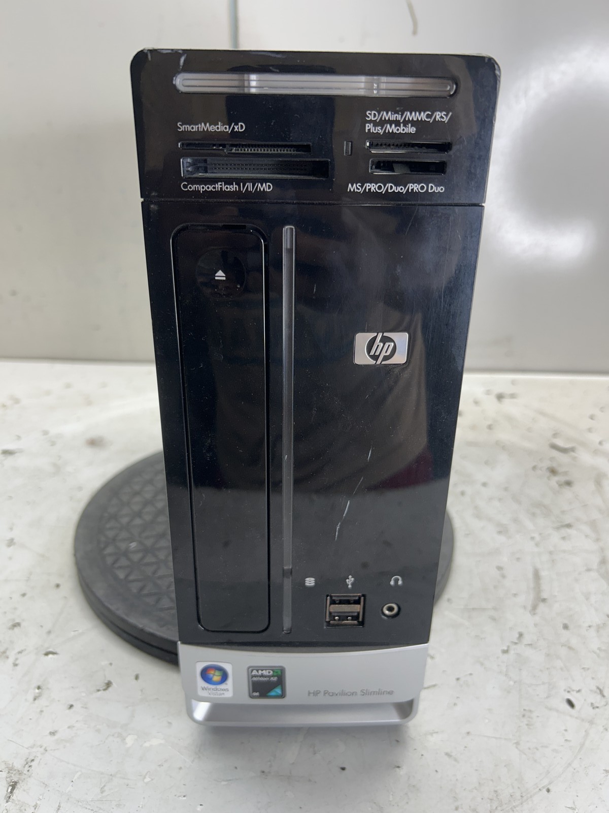 HP Pavilion Slimline s3707c AMD Athlon X2 5400 Dual-Core  NO HDD