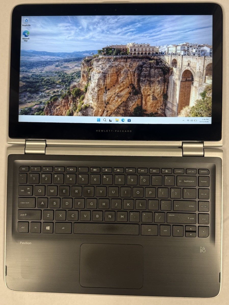 HP Pavilion x360 13.3" Touchscreen Laptop - Core i5, 8GB RAM, 128GB SSD W/ AC