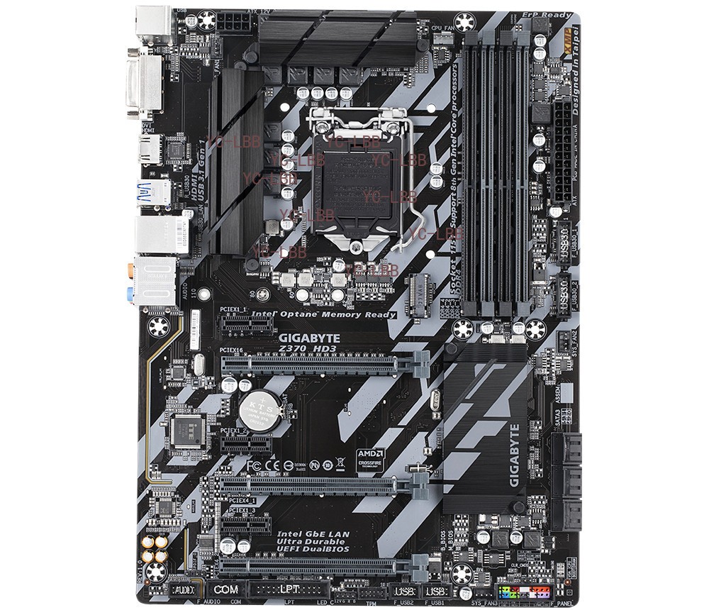 Gigabyte Z370 HD3 LGA1151 ATX Motherboard 8th 9th gen i3 i5 i7 i9 CPU NVMe M.2