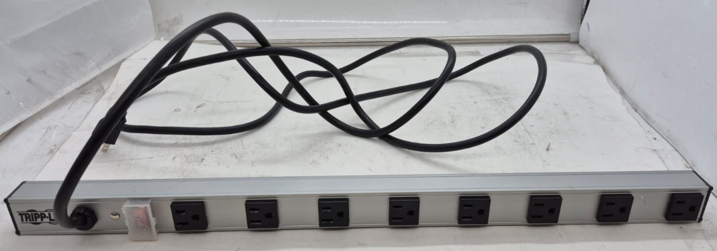 Tripp Lite PS240810 8 Outlet Power Strip 10ft Cord 120V - 15A - Defective Light