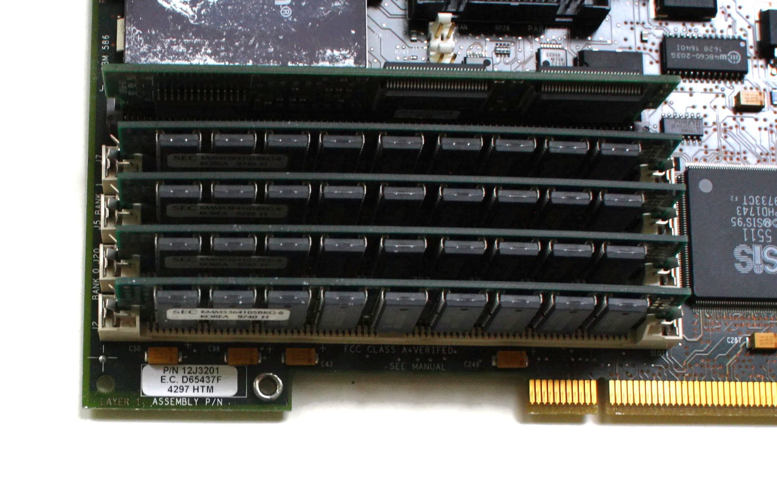 Ibm 12j3201 , sbc, 05h8742, ec d65437f, no video adapter, ram 64m, cpu