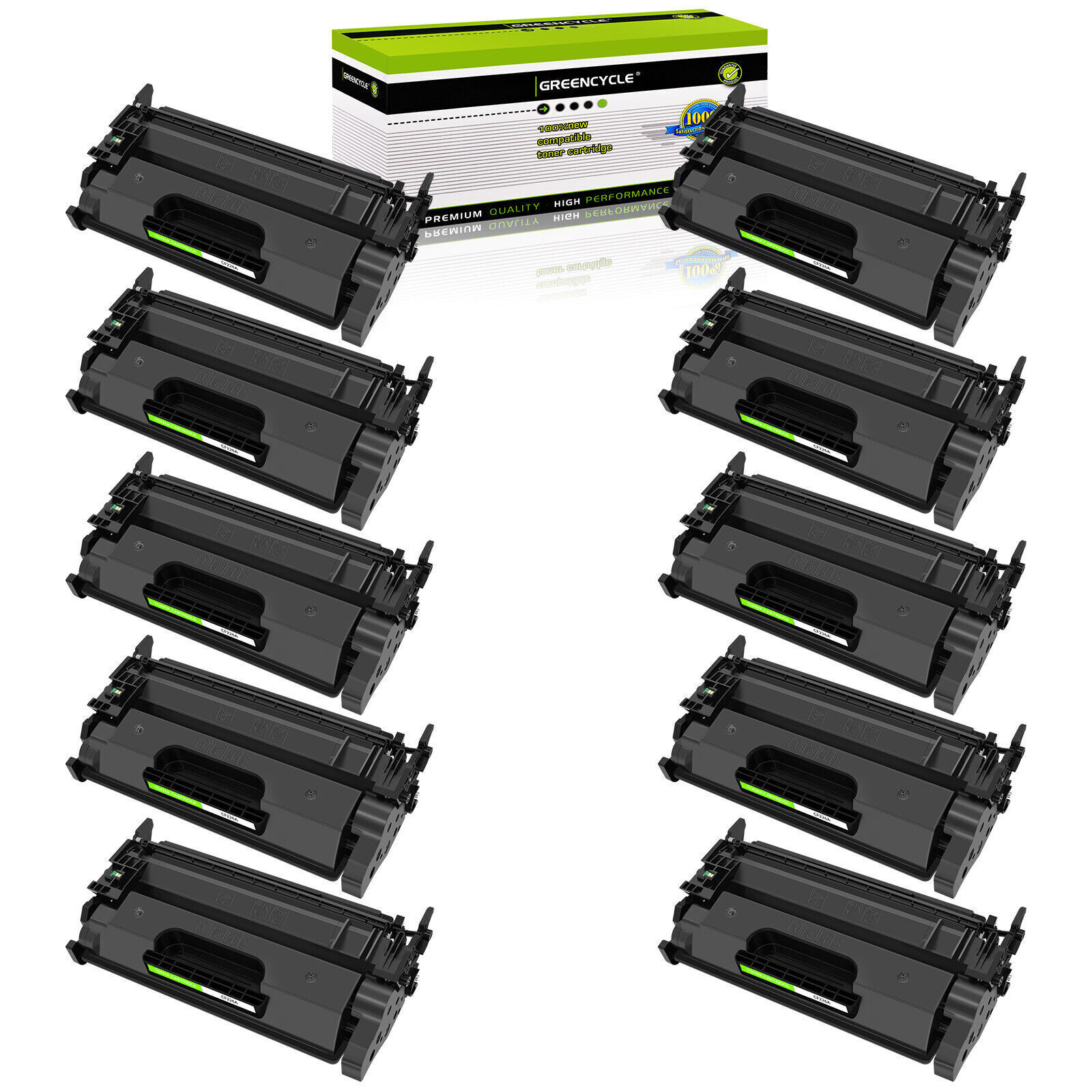 10PK greencycle High Yield CF226A 26A Toner Cartridge For HP M402n MFP M426fdw