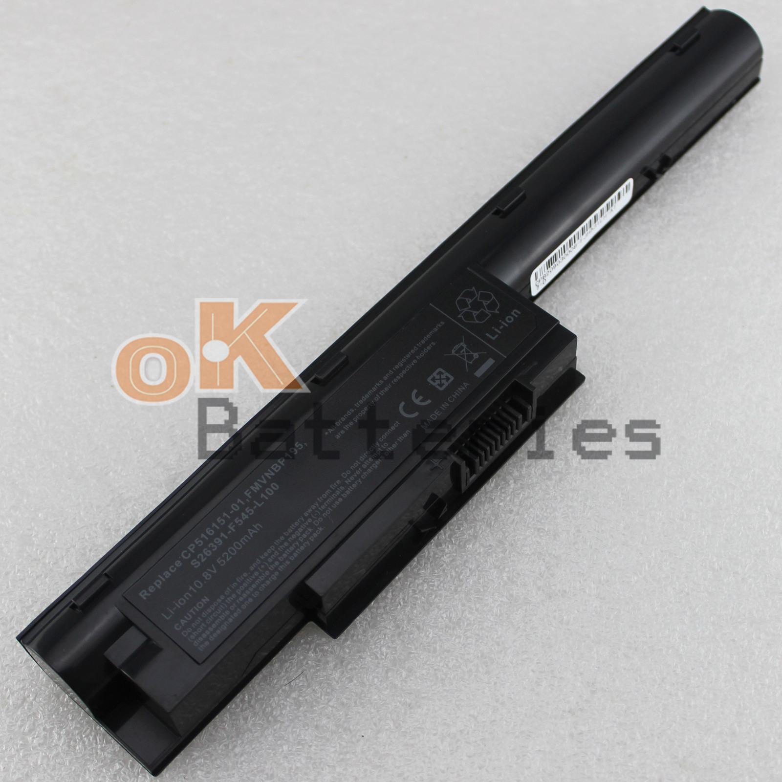 New Battery for Fujitsu LifeBook BH531 LH531 FMVNBP195 FPCBP274 S26391-F545-B100