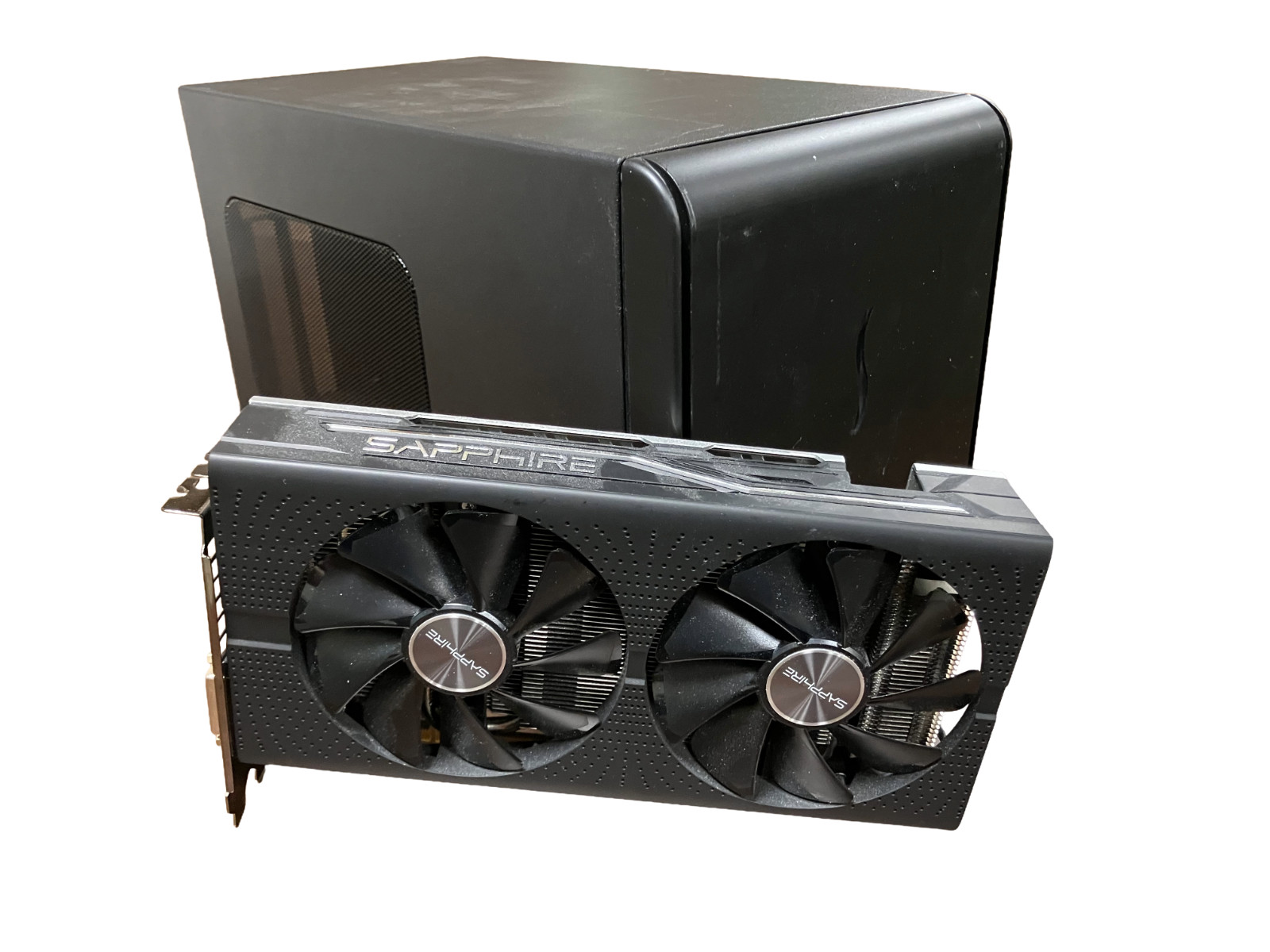 Sonnet eGFX Breakaway Box 550 eGPU Enclosure w/ Sapphire Pulse Radeon RX580 GPU