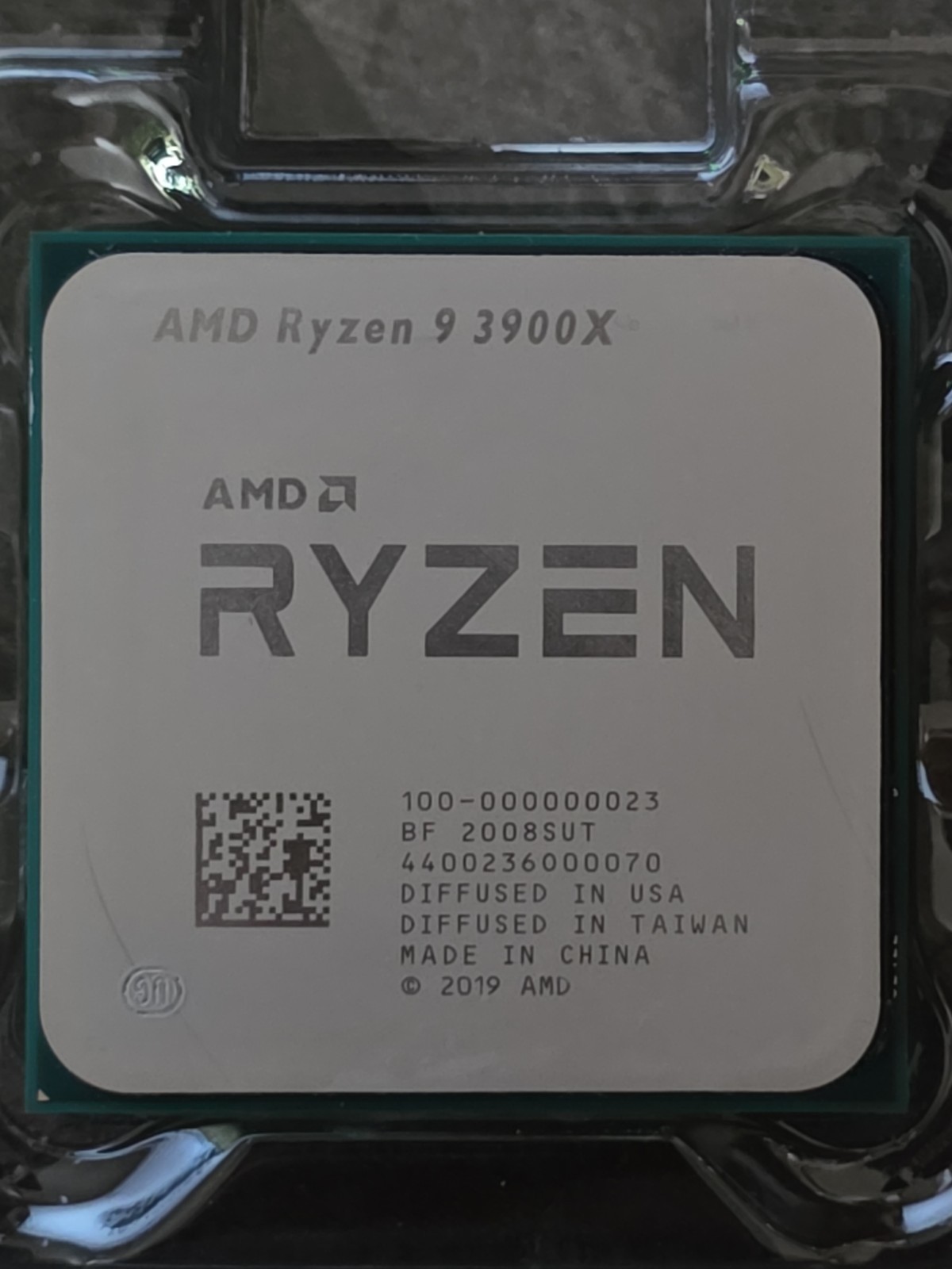 AMD Ryzen 9 3900X 3.8 GHz 12 Core 100-000000023 - 24 Thread - AM4 socket