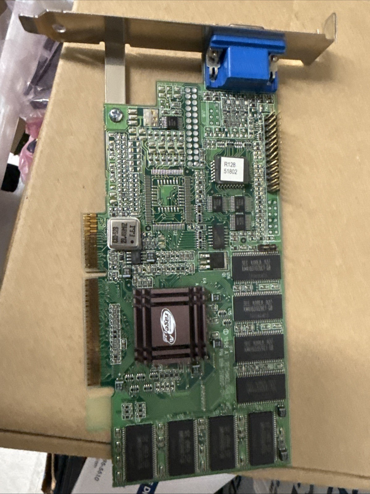 Vintage ATI RAGE 128 16MB AGP Video Graphics Card 109-50500-00 Tested