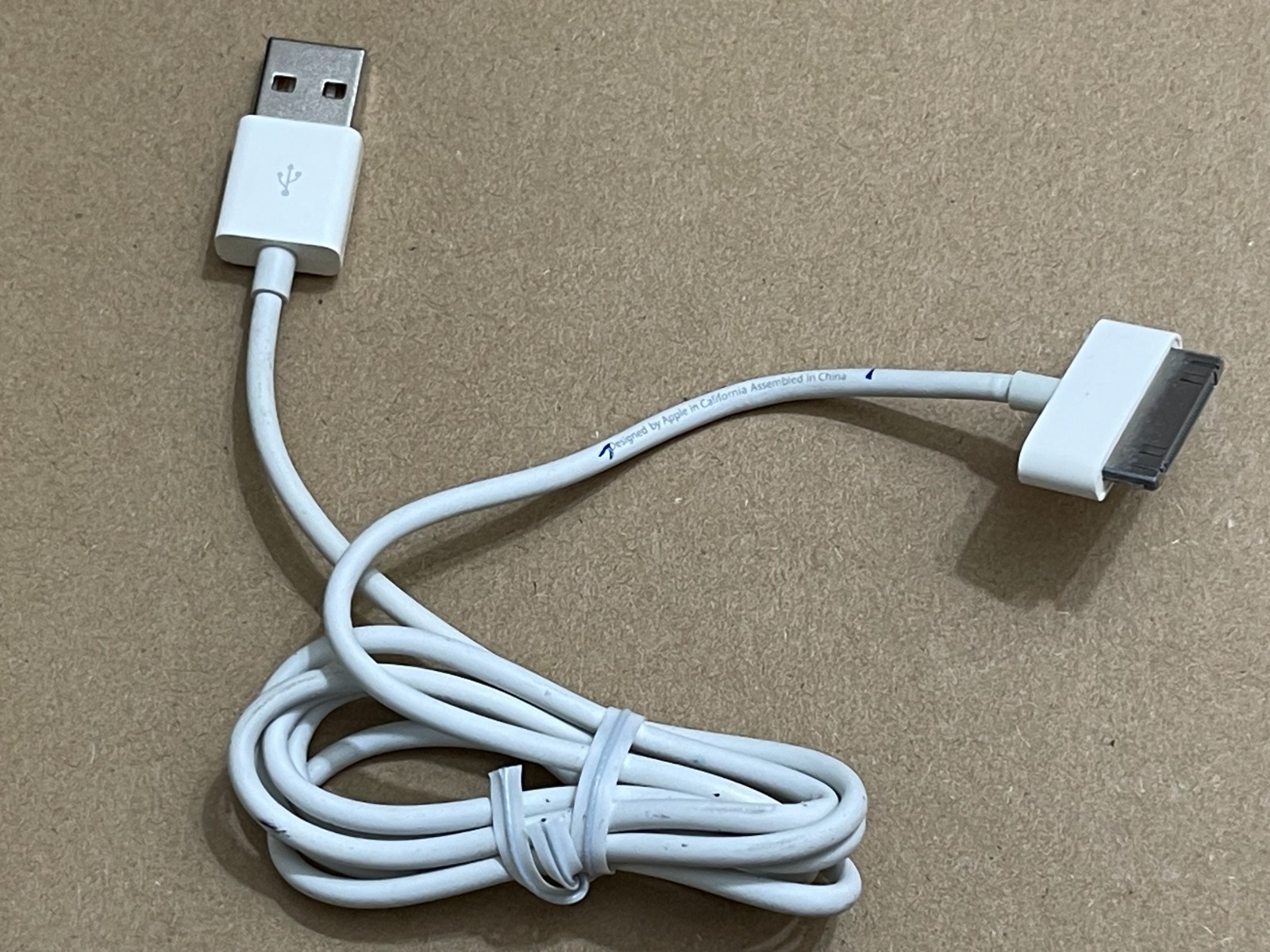 Genuine Apple USB Data Sync Cable Cord Charger Fo iPod iPad iPhone 1 2 3 4 Touch
