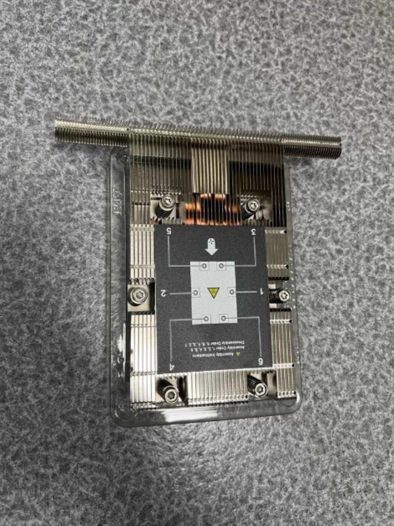 New Dell DW02D 1U T-Shaped High Performance Heatsink For R7625 R7725 R6625Server