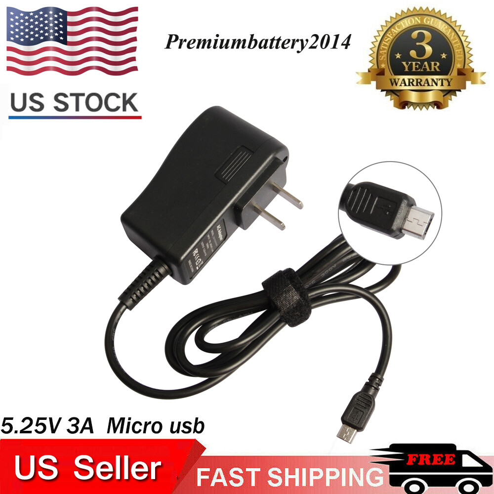 AC Adapter Charger for HP Google Chromebook 11 G1 G2 Micro USB 5.25V 3A 