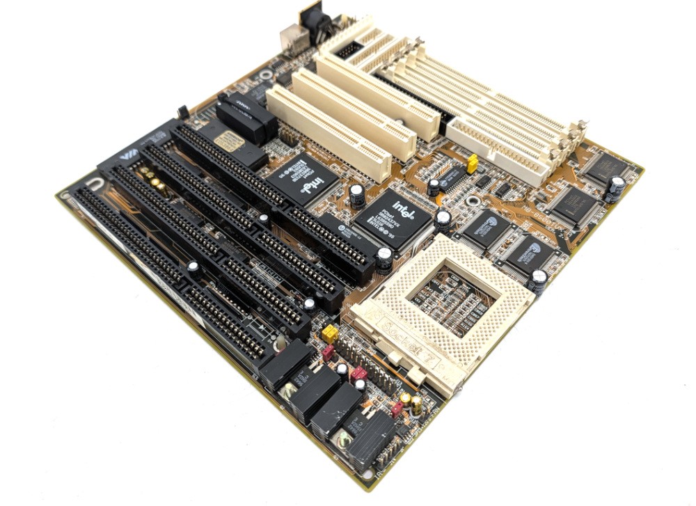 Untested BIOSTAR MB-8500TVX-A VER 2.3 Motherboard Socket Socket 7 Motherboard