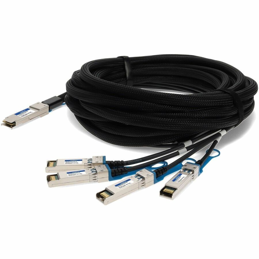 Brocade (Formerly) 40G-QSFP-4SFP-C-0101 Compatible TAA Compliant 40GBase-CU
