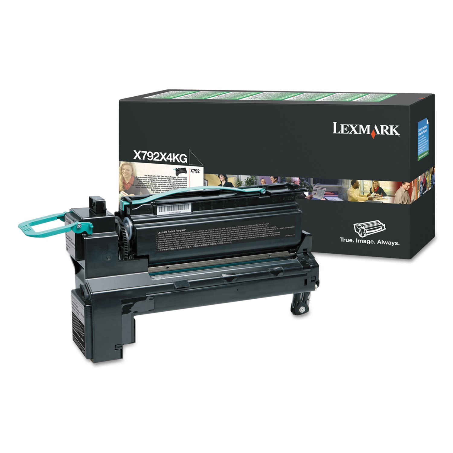 Lexmark X792X4KG (X792) Extra High-Yield Toner, 20000 Page-Yield, Black