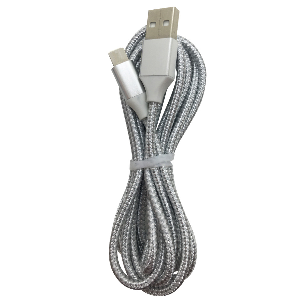 3Ft 6/10Ft Bulk Braided For Apple iPhone 11 XS iPad USB Charger Data Cable Cord