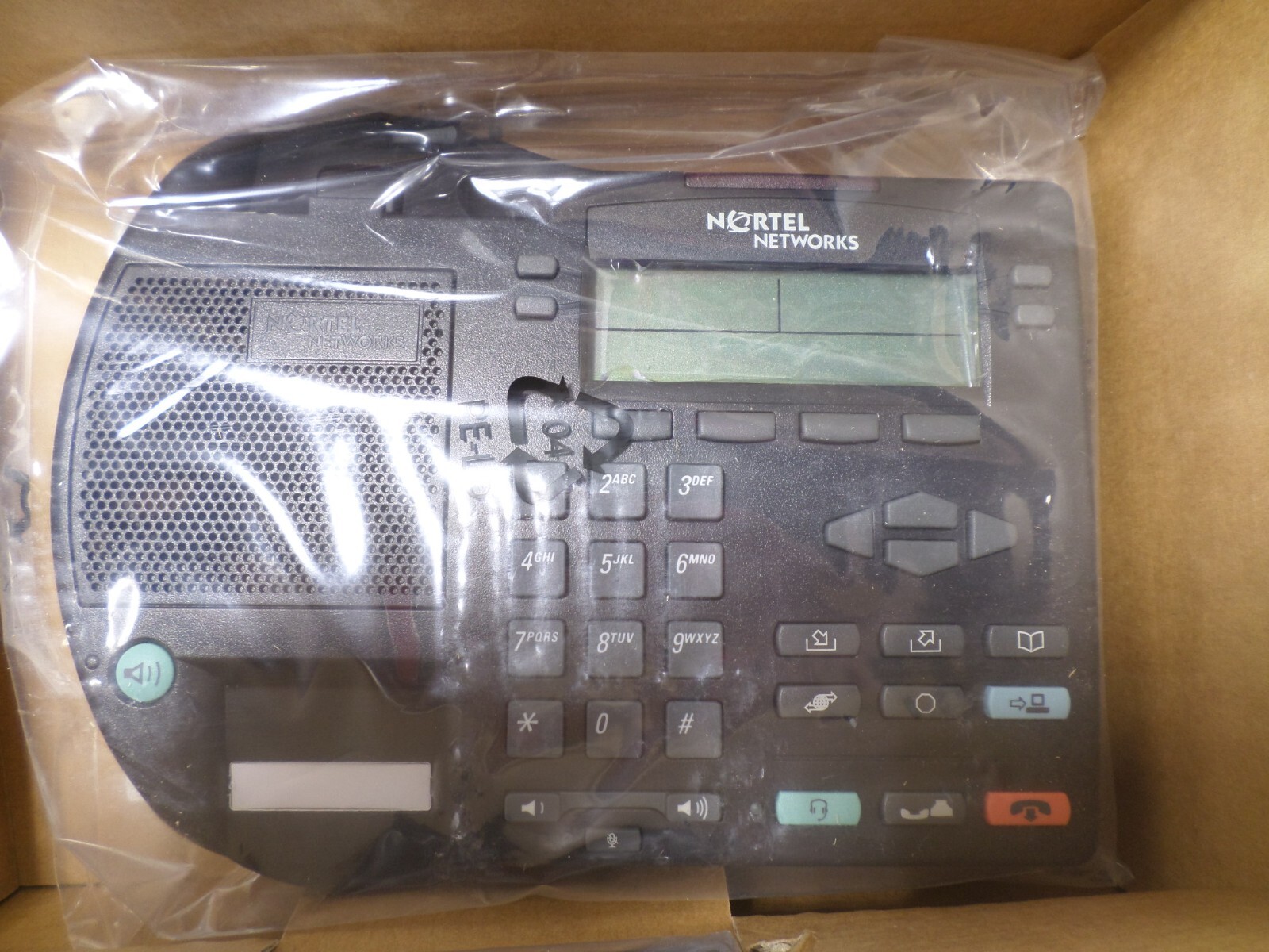 Nortel Networks NTDU76BB70 i2002 IP Phone, Charcoal, NEW