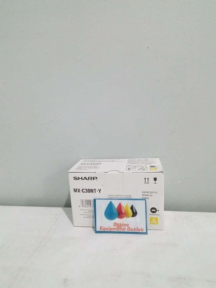Sharp MX-C30NT-Y MX-C30NTY Yellow Toner Cartridge