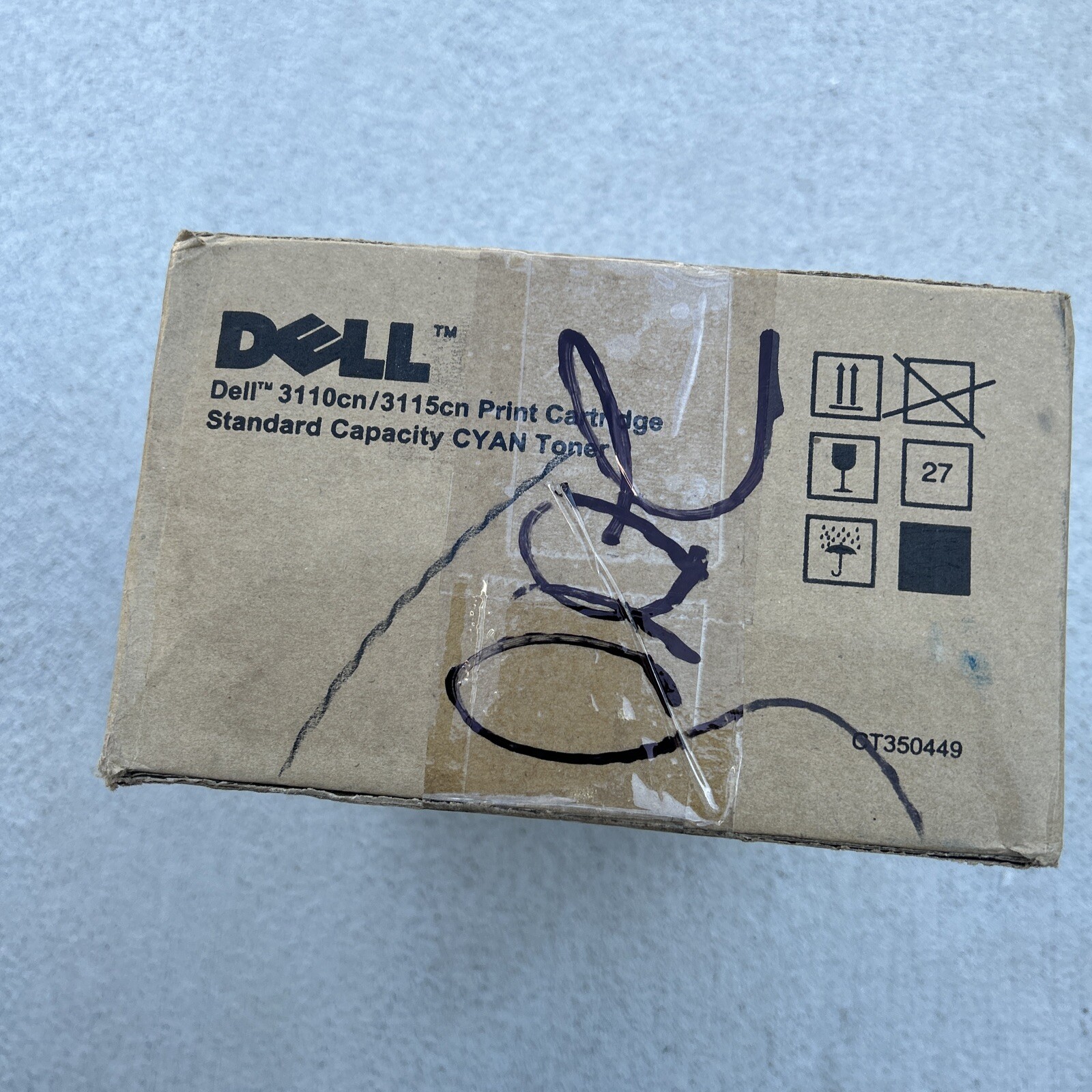 Genuine Dell NF555 CYAN Toner Cartridge 3110cn 3115cn New Comes As Shown