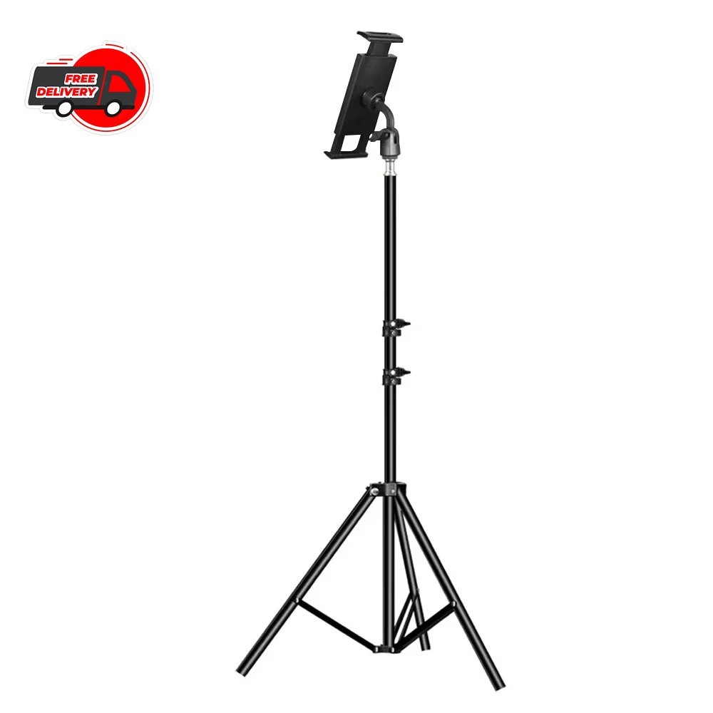 Adjustable Tripod 4–13 Inch Tablet Stand Floor Holder for iPad Samsung Xiaomi 