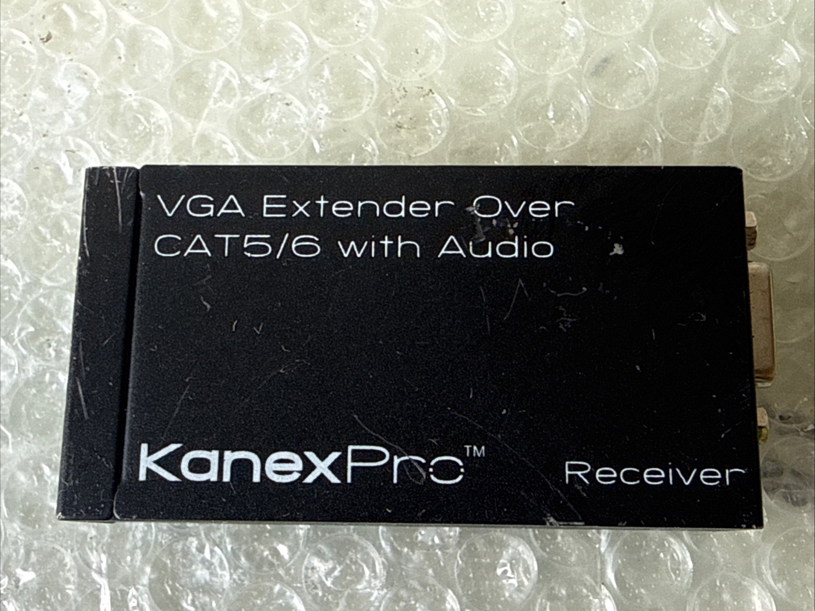 Kanexpro VGA 1x1 Extender over CAT5/6 With Audio Receiver