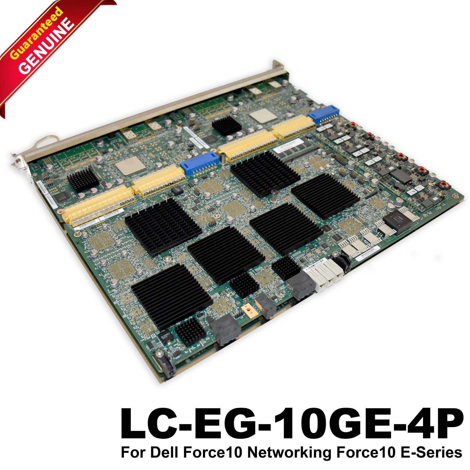 Genuine DELL Force 10 EtherScale E600 E1200 LC-EG-10GE-4P Line Card JFY91 0JFY91