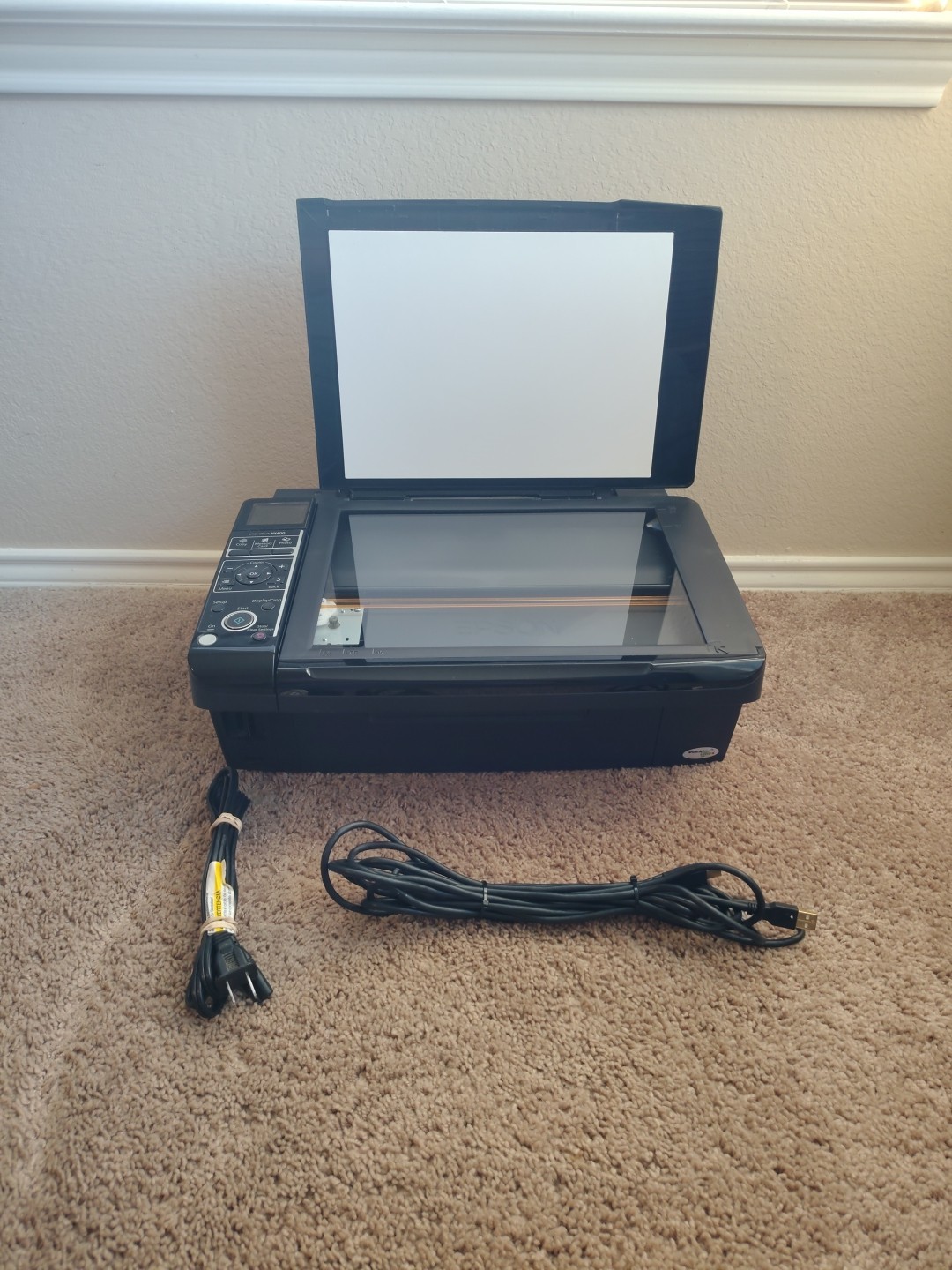 Epson Stylus NX400 Printer - Power On / Works But Its Untested - Great for Parts