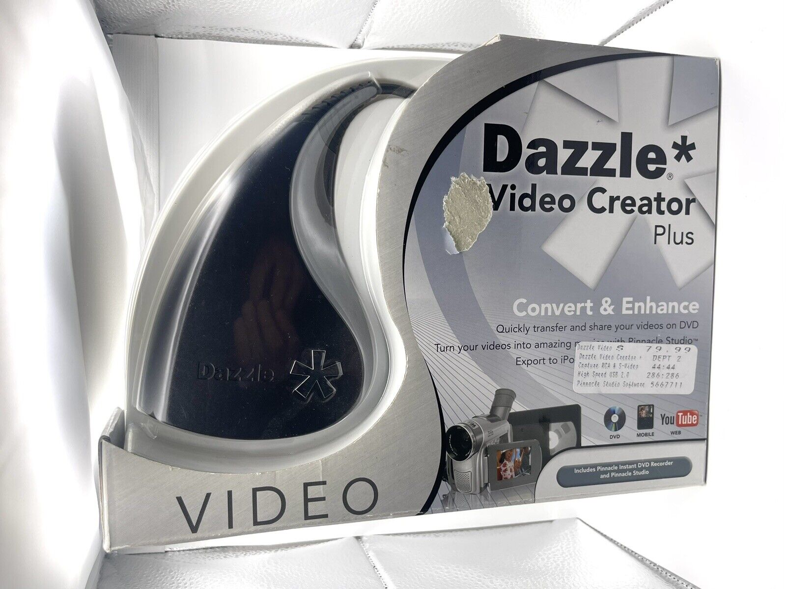 NEW  Dazzle Video Creator Platinum HD Capture +Pinnacle Studio HD 15 PC USB