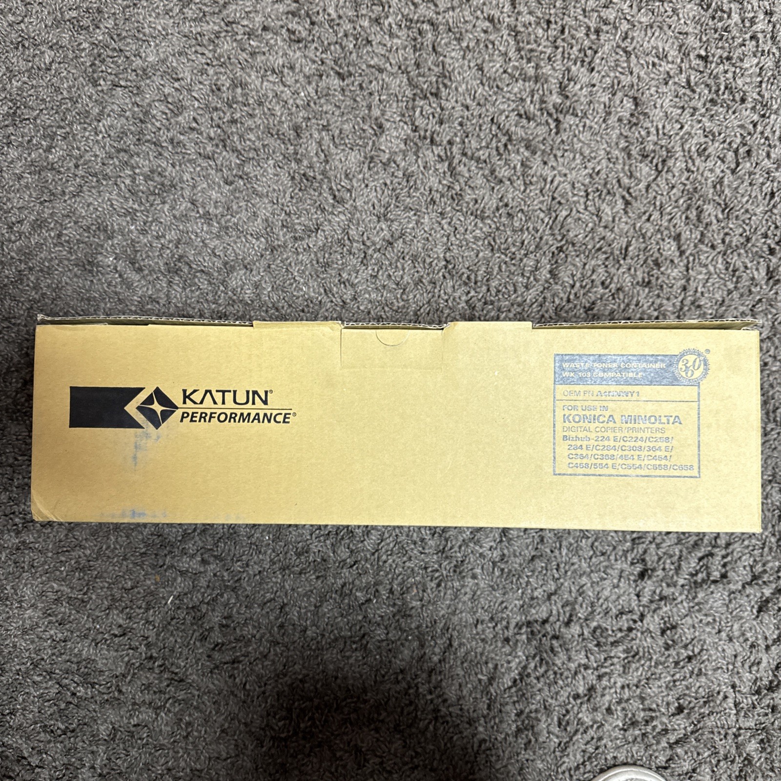 Katun Compatible with Konica Minolta WX-103 Waste Toner Box for Bizhub 368 C658