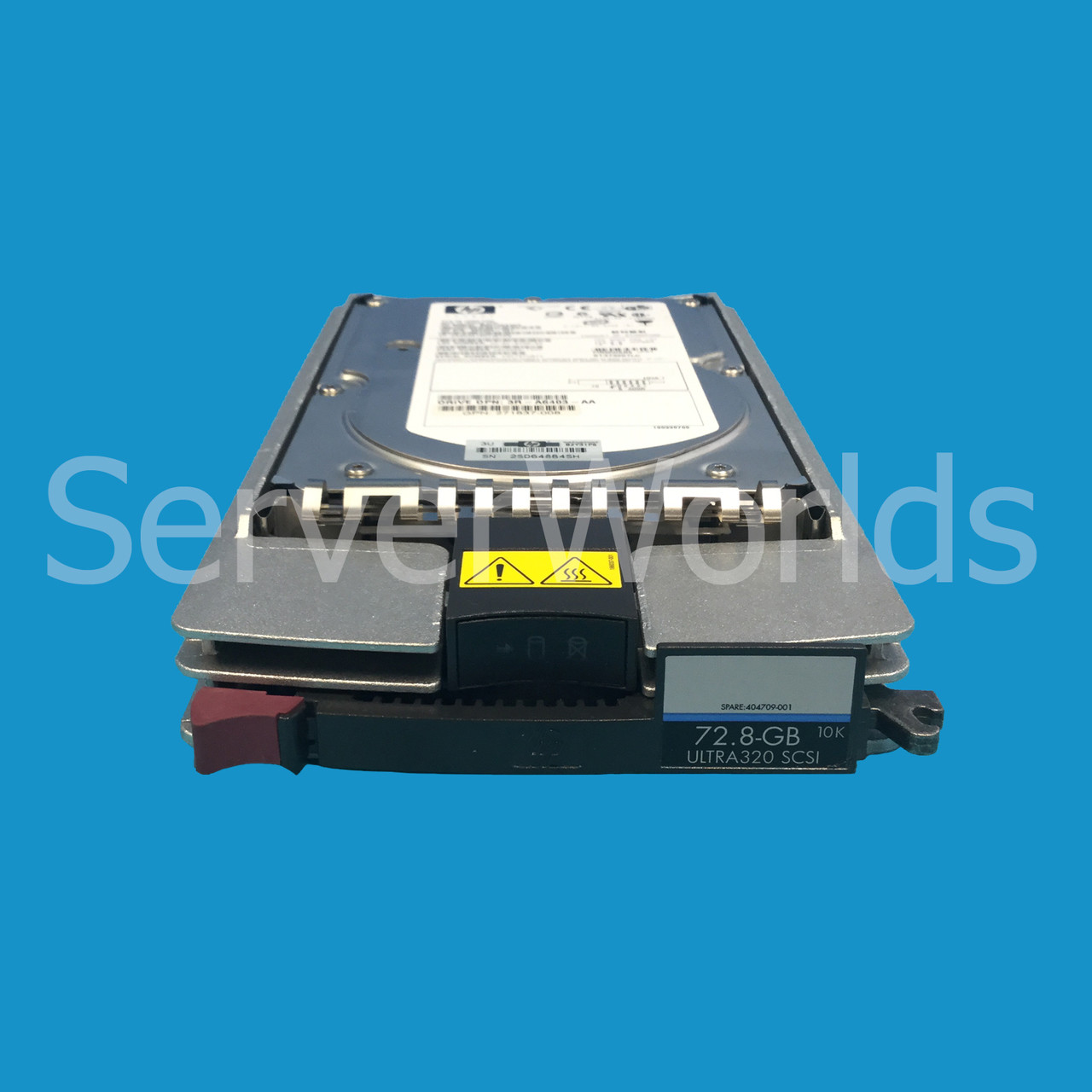 HP 404709-001 72.8GB U320 10K Hot-Pluggable Hard Drive Exact Part Number 