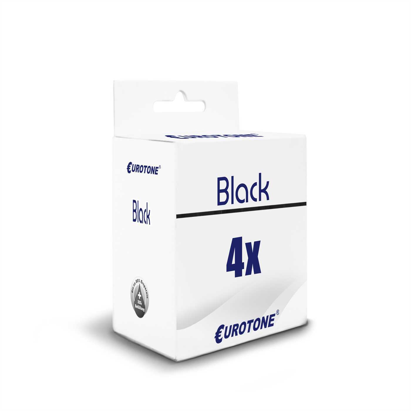 4x Europcart Ink Alternative for Brother LC-3233BK LC-3233C LC-3233Y LC-10607ft
