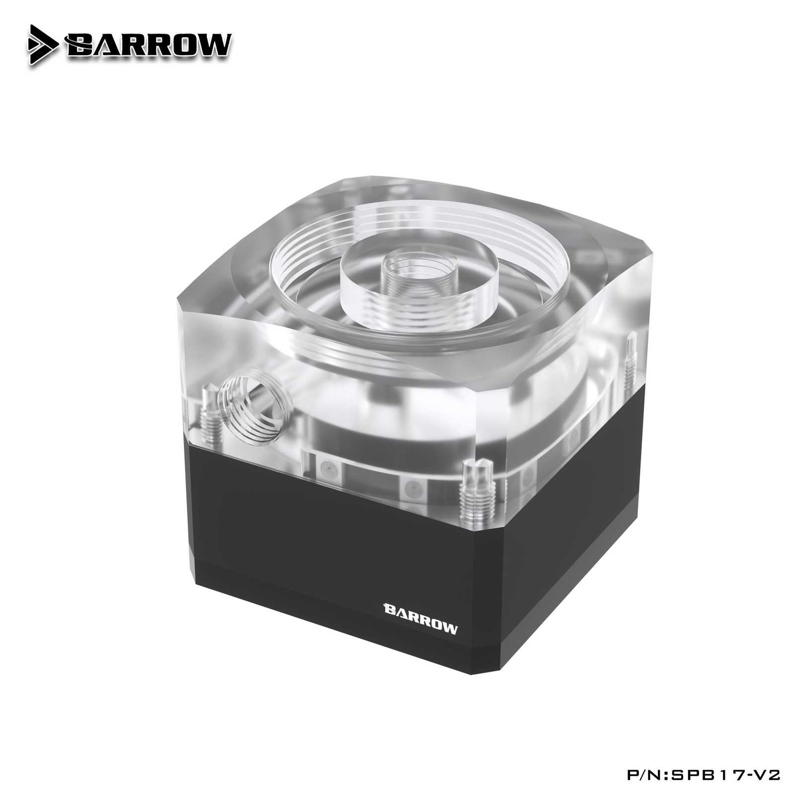 Barrow SPB17 V2 LRC2 RGB Combo Water Cooling Pump 17W 960L