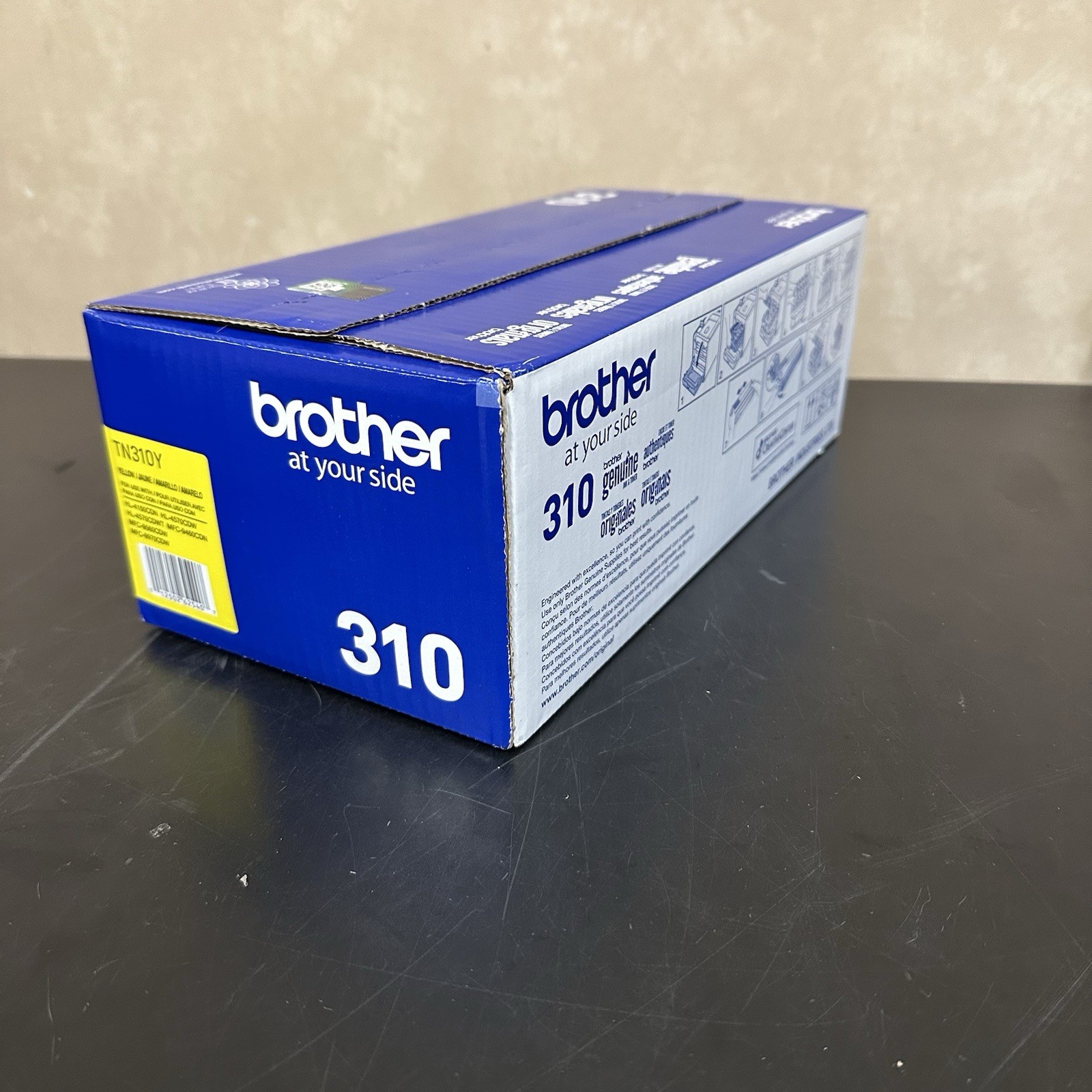 Brother TN310Y Yellow 1500 Page High Yield Toner Cartridge New Sealed OEM