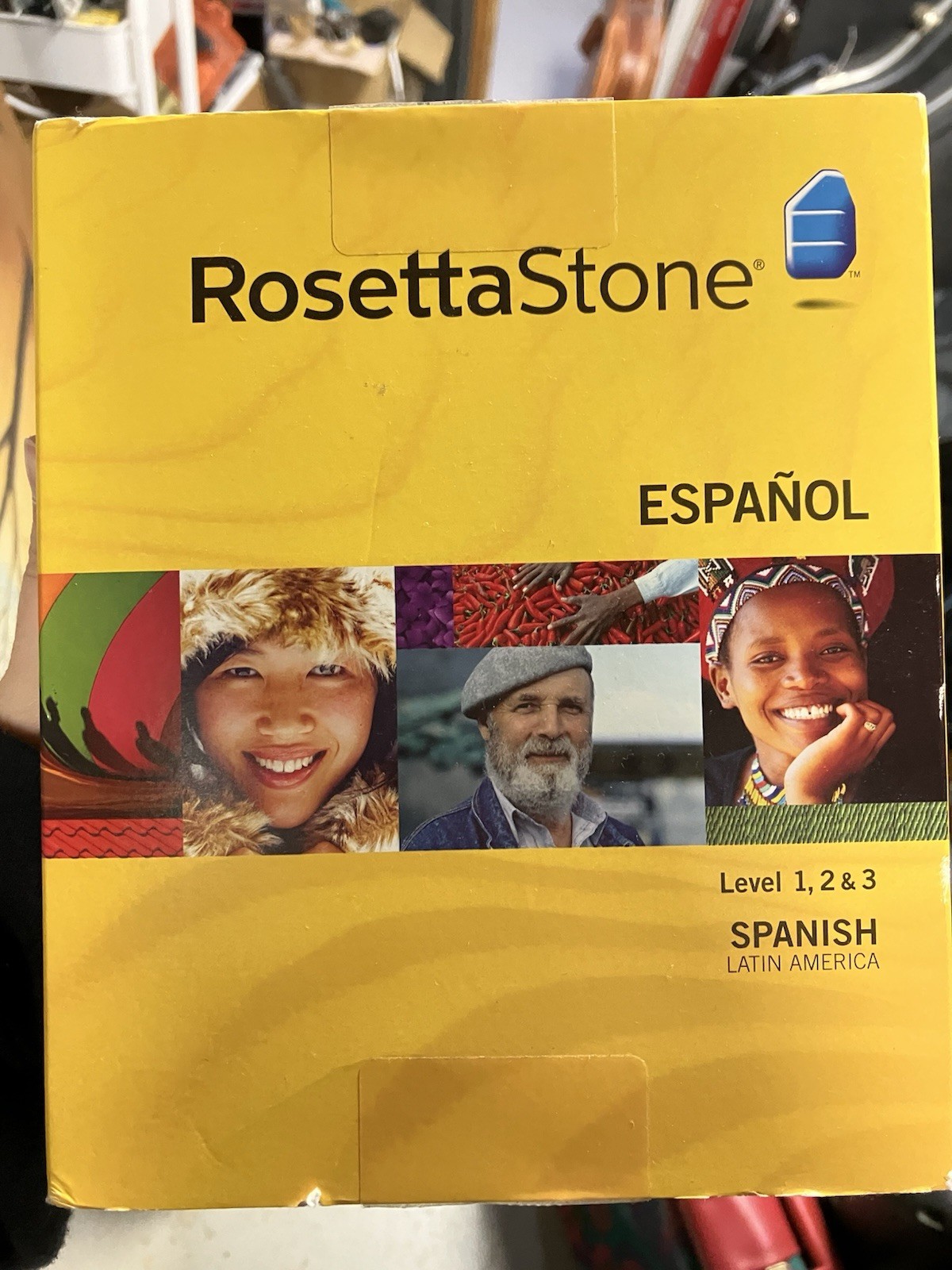 Rosetta Stone Spanish Español Latin America Level 1 2 3 Version 3 Win/Mac CD-ROM
