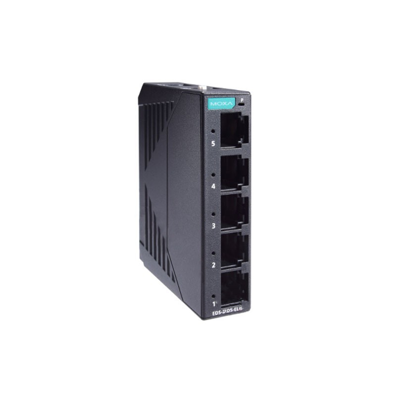 MOXA EDS-2005-ELP 5 Port Ethernet Switch Entry-Level Unmanaged Ethernet Switch