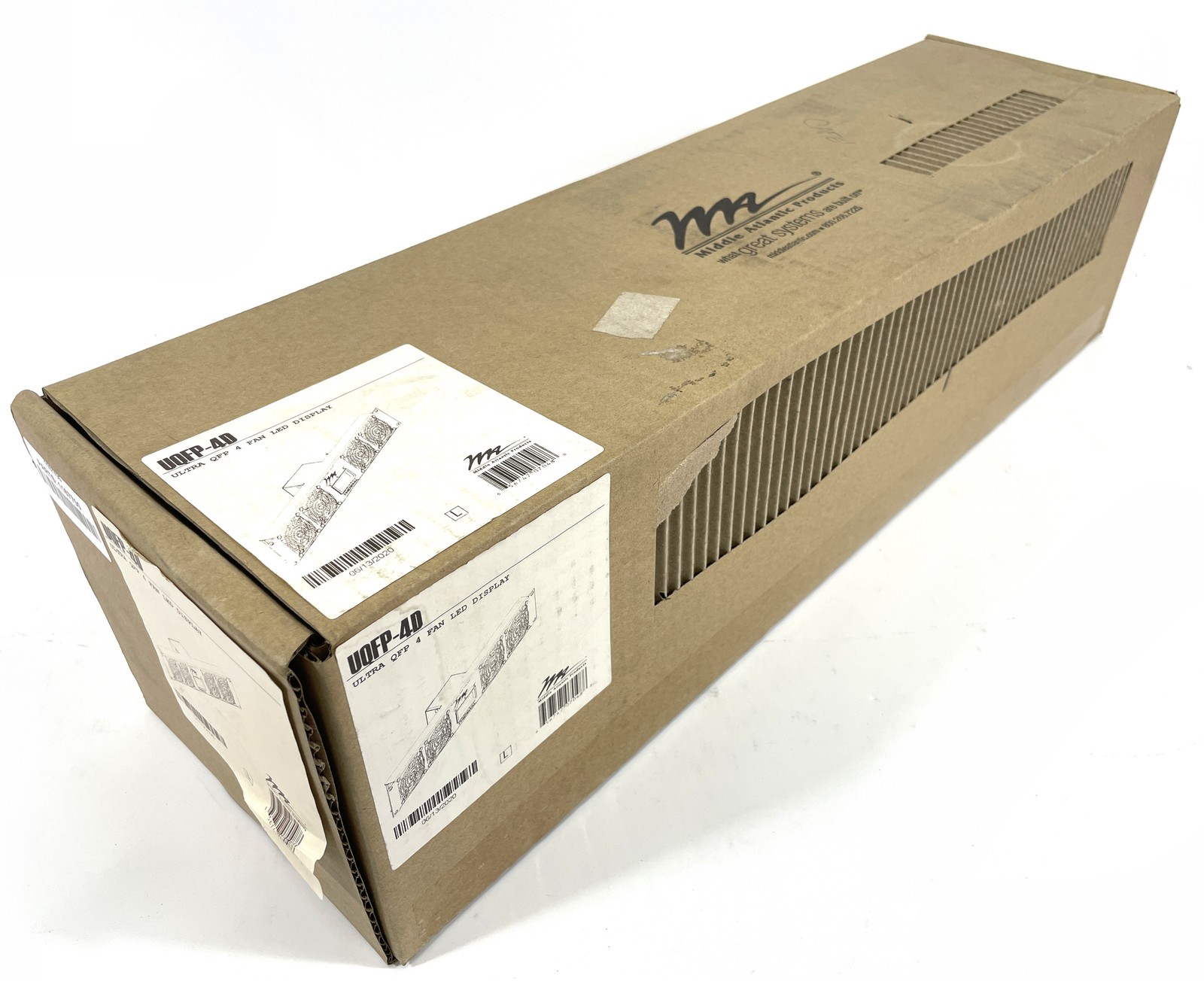 Open Box Middle Atlantic Products UQFP-4D Ultra Quiet Fan Panel