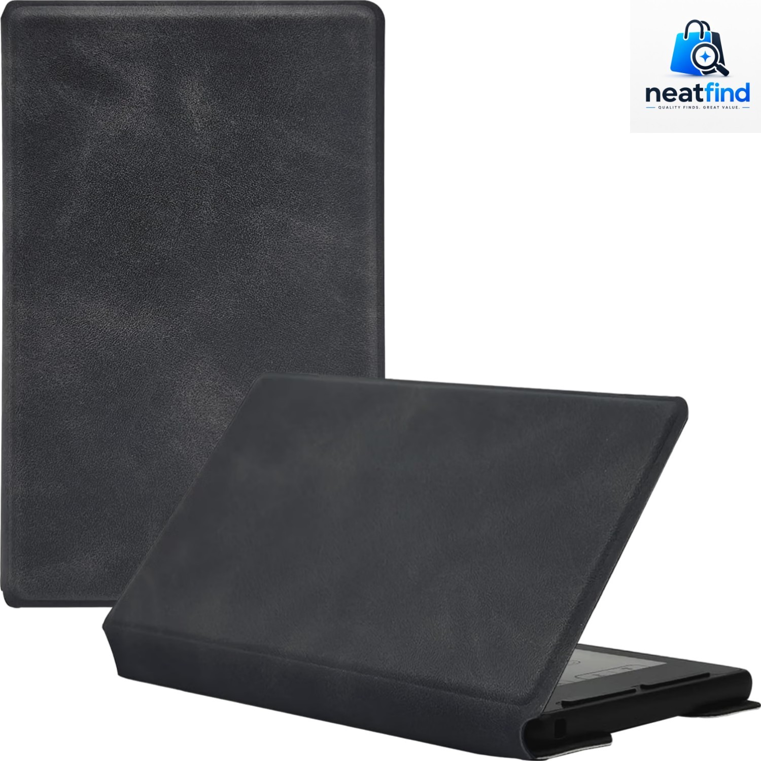 Xteink X3 Magnetic Case 3.7 inch Leather Cover Slim Lightweight Black