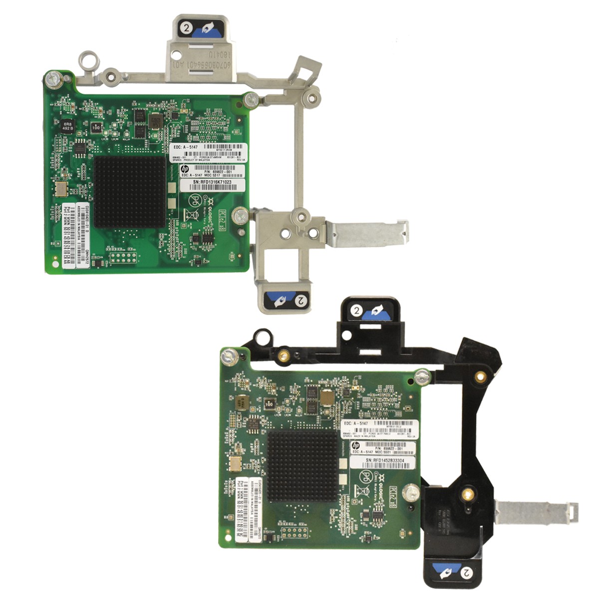 HP QMH2572 8GB Fibre Channel Host Bus Adapter 659822-001 with 6070B0556401 A01