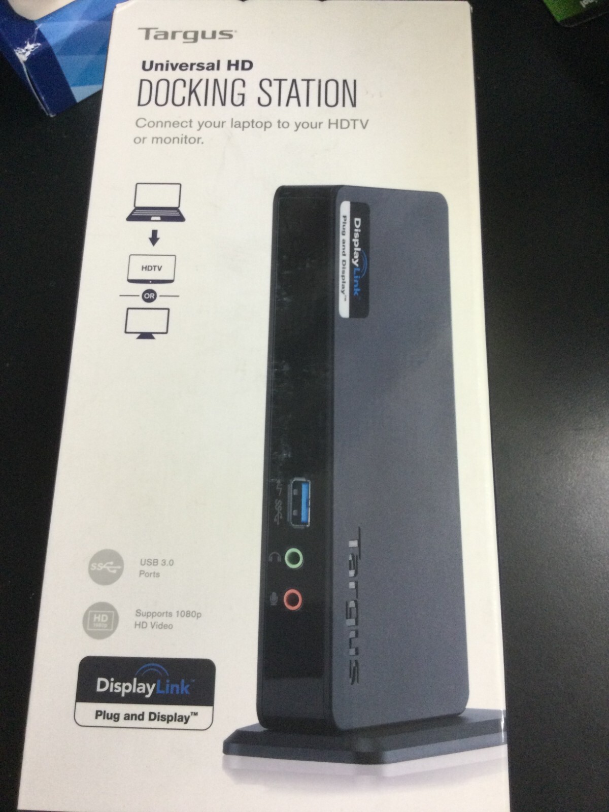 Targus Universal HD Laptop USB and HDMI Docking Station Connectivity 3 USB Ports