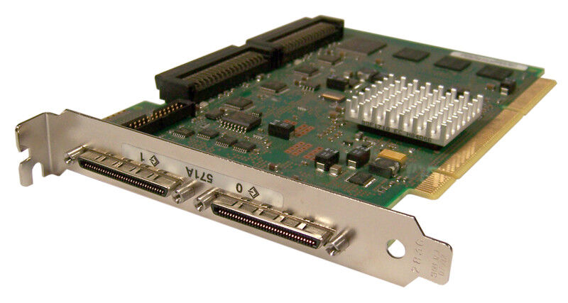IBM PCI-x DDR Dual Channel U320 SCSI Adapter 42R8736 42R5000 - 42R8738 Card