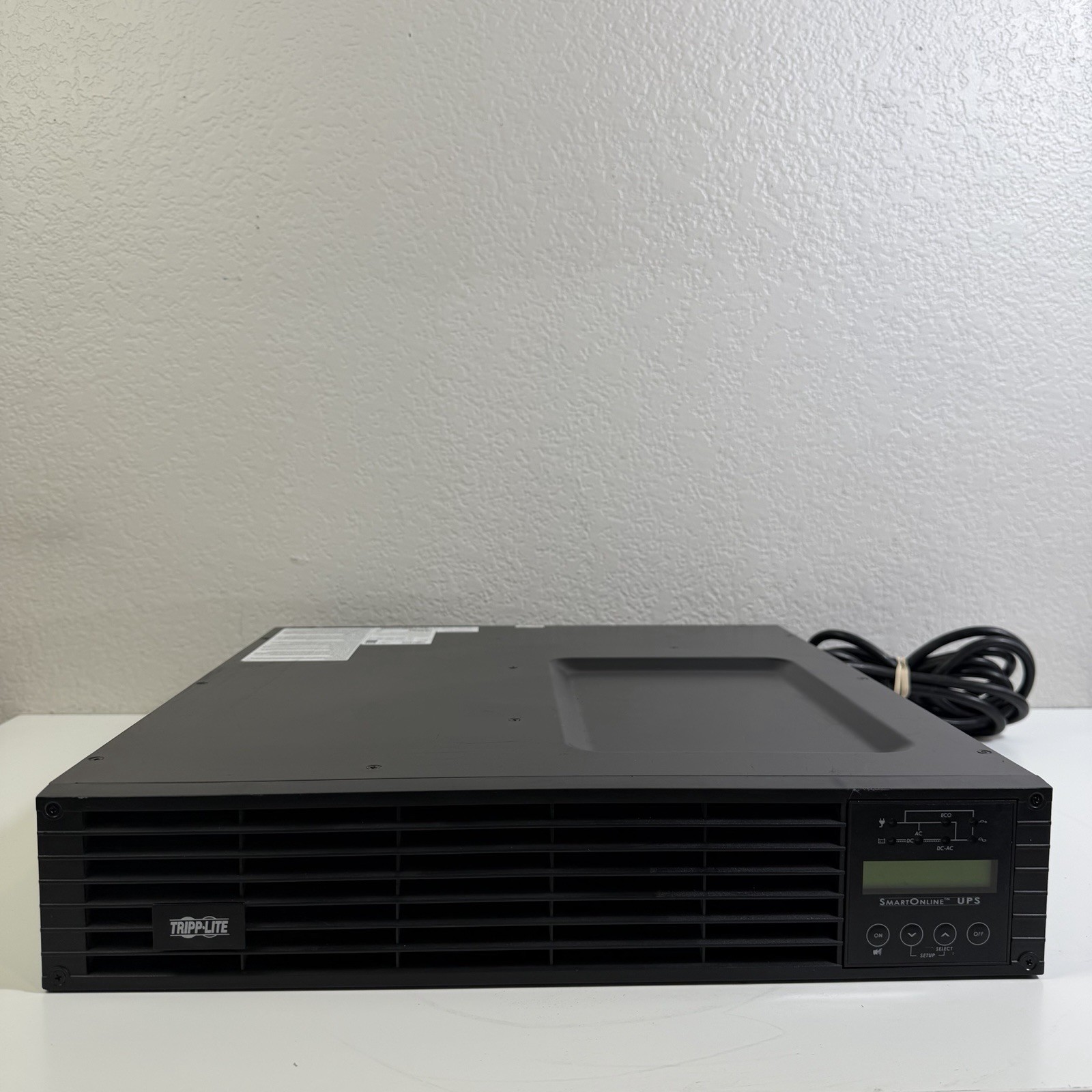 TrippLite 1500VA 1350W 120V Double-Conversion UPS (SU1500RTXLCD2U) Untested